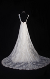 Chic Mermaid Sweetheart Lace White Fitted Corset Long Wedding Dress Bride Gowns Wedding Dresses HZ0311