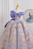 Princess Quinceanera Dresses Ball Gown Sweetheart Light Grape Quince Outfits Vestidos De 15 Anos Long Sweet 16 Dress HZ0311