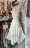 Vintage Prom Dresses 90s Ball A line Spaghetti Straps Lace Long Party Dress Inspiration Evening Dresses HZ0311