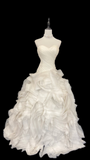 Vintage Ball Gown Sweetheart Multi Layers White Fitted Corset Long Wedding Dress Bride Gowns Wedding Dresses HZ0311