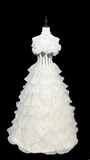Retro Wedding Dresses Ball Gown Spaghetti Strap Plus Size 1970s Vintage Long Wedding Dress Bride Gowns HZ0311