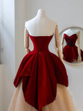 Modest Ball Gown Sweetheart Tulle Prom Dresses Long Sweet 16 Birthday Party Dress Evening Dresses HZ0311
