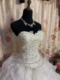 Retro Style Wedding Dresses Ball Gown Sweetheart Plus Size 1980s Vintage Long Lace Wedding Dress Bride Gown HZ0311