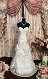 Vintage Prom Dresses 90s Formal Mermaid Inspo Sweetheart White Taffeta Long Prom Gowns HZ0311