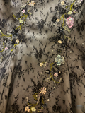 Vintage Mermaid Spaghetti Strap Gray Tulle With Beads Gem Long Prom Dresses Formal Party Teens Evening Gowns HZ0311