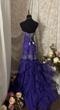 Vintage Prom Dress Outfit Mermaid Sweetheart With Silver Beaded Long 90s Prom Dresses Formal Evening Gowns HZ0311
