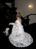 Mermaid Lace Wedding Dress With Straps Fairytale Brides Gown Wedding Dresses HZ0311