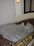Timeless Ball Gown Strapless Silver Sequin Long Prom Dresses Inspiration Party Dress Prom Gowns HZ0311