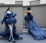 Sweet Homecoming Dress Off Shoulder Short Prom Dress Birthday Party Outfits Two Piece HZ0427