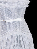 Glitter Wedding Dresses Ball Gown Spaghetti Strap Sequin Beaded White Brides Dress Fitted Long Bridal Gowns HZ0311