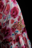 Vintage Prom Dresses Aesthetic Mermaid Sweetheart Floral Satin With Beaded Crystals Bodice Inspo Formal Party Gowns HZ0311