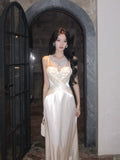 Elegant A Line Jewel Neck White Ankle Length Prom Dresses 17th Nigh Party Birthday Outfits HZ0311