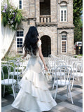 Simple A Line Off The Shoulder White Satin Floor Length Prom Dresses Aesthetic Graduation Birthday Outfits HZ0311