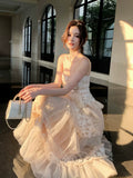 Modest A line Spaghetti Straps Pink Ankle Length Lace Prom Dresses Wedding Guest Dress 20th Party Birthday Outfits HZ0311
