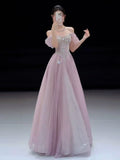 Sparkly A line Strapless Pink Sequins Prom Dresses Inspiration Long Party Night Gowns 20th Birthday Outfits HZ0311