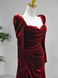 Unique Sheath Royal Blue Long Sleeves Prom Dresses Inspiration Party Night Gowns 20th Birthday Outfits HZ0311