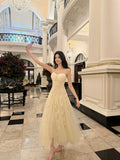 Simple A Line Spaghetti Straps Lace Ankle Length Prom Dresses 17th Nigh Party Birthday Outfits HZ0311