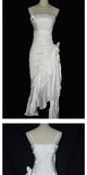 Vintage High Low Spaghetti Straps Prom Dresses Inspiration Long Party Retro Evening Dress 20th Birthday Outfits HZ0311