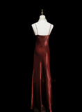 Chic A line Spaghetti Straps Burgundy With Flowers Cape Long Prom Dresses Party Dress 19th Birthday Outfits Graduation Dress HZ0311