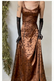 Vintage Mermaid Spaghetti Strap Burgundy Black Long Prom Dresses Impress 18th Birthday Outfits Prom Gown HZ0311