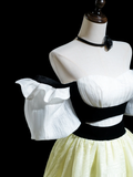 Classy A Line Off The Shoulder Satin Prom Dresses Formal Dress 18th Birthday Outfits Prom Gown HZ0311