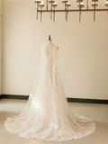 Princess Mermaid Off The Shoulder Long Sleeve Lace Fitted Corset Long Wedding Dress Bride Gowns White Wedding Dresses HZ0311