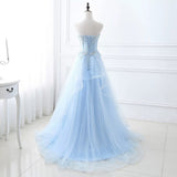 Classy Ball Gown Sweetheart Yellow Tulle Prom Dresses Inspo For Teens Formal Dress Party Outfits Prom Gowns HZ0311