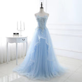 Classy Ball Gown Sweetheart Yellow Tulle Prom Dresses Inspo For Teens Formal Dress Party Outfits Prom Gowns HZ0311