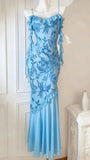 Vintage Mermaid Spaghetti Straps Black Lace Prom Dresses Formal Dress 18th Birthday Outfits Prom Gown HZ0311