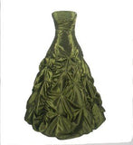 Vintage Ball Gown Strapless Navy Blue Taffeta 90s Prom Dresses Inspiration Party Dress Princess Graduation Dress HZ0311