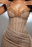 Sexy Senior Prom Dresses High Schools Inspo Mermaid Royal Blue Sweetheart Sequins Slit For Black Girls Semi Formal Grad Long Party Dress HZ0311