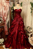 Purple Pink Blue Gradient Fashion Retro Elegant Delicate Floral Beads Sweet Elegant Long Tulle Floor Length Ball Gown Evening Gown HZ0311