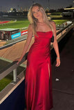 Long Prom Dresses With Split Mermaid Spaghetti Straps Maxi Long Party Prom Dresses Vestidos De Dia HZ0311