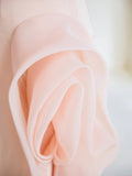 Timeless Mermaid One Shoulder Blush Pink Long Prom Dresses Inspiration Party Dress Prom Gowns HZ0311
